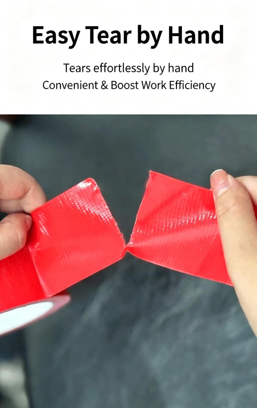 Heavy‑Duty Waterproof Gaffer Cloth Duct Tape For Sealing Repairing Bundling Construction