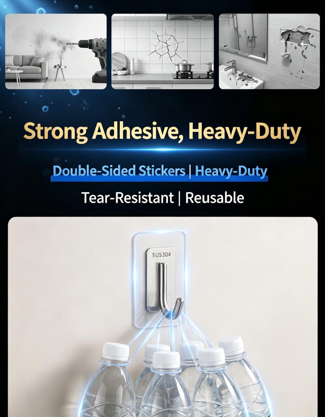 Transparent Double Sided Nano Grip Tape Transparent Double Sided Nano Grip Tape