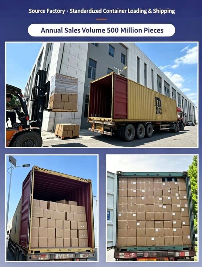 Source Factory Container Loading Standardized Container Loading & Shipping